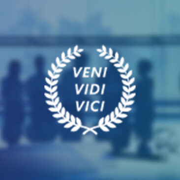 Website for Veni Vidi Vici event by AOnline team